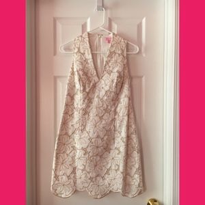 Lilly Pulitzer Estella High Collar Dress, Size 2